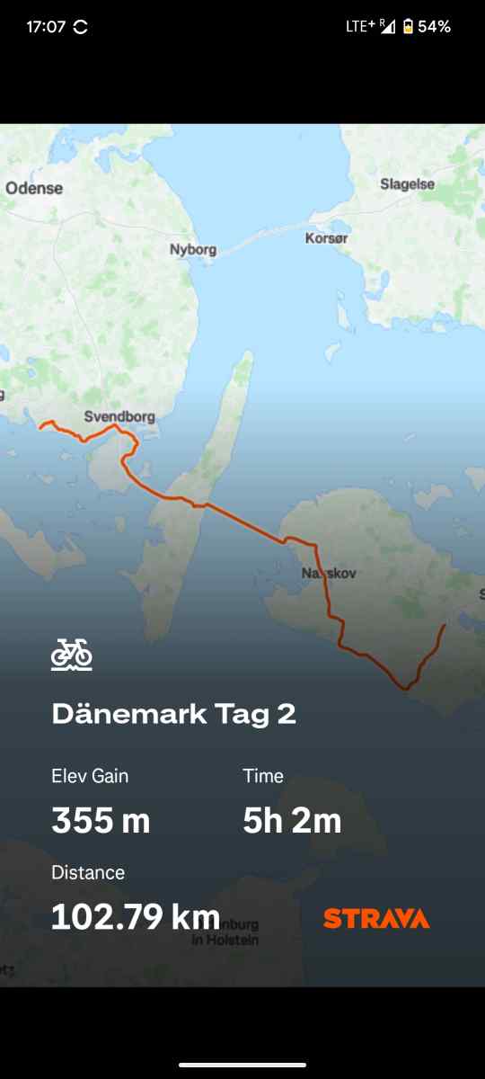 Strava activity